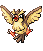 #016 Pidgey sprite Esmeralda