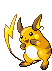 #026 Raichu sprite Esmeralda