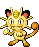#052 Meowth sprite Esmeralda