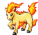 #077 Ponyta sprite Esmeralda
