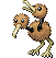 #084 Doduo sprite Esmeralda