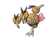 #085 Dodrio sprite Esmeralda