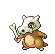 #104 Cubone sprite Esmeralda