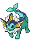 #134 Vaporeon sprite Esmeralda