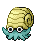 #138 Omanyte sprite Esmeralda