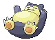 #143 Snorlax sprite Esmeralda