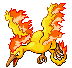 #146 Moltres sprite Esmeralda