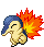 #155 Cyndaquil sprite Esmeralda