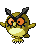 #163 Hoothoot sprite Esmeralda