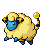 #179 Mareep sprite Esmeralda