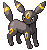 #197 Umbreon sprite Esmeralda