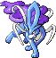 #245 Suicune sprite Esmeralda
