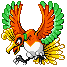 #250 Ho-Oh sprite Esmeralda