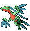 #253 Grovyle sprite Esmeralda