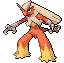 #257 Blaziken sprite Esmeralda