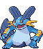 #260 Swampert sprite Esmeralda