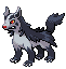 #262 Mightyena sprite Esmeralda