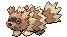 #263 Zigzagoon sprite Esmeralda
