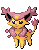 #301 Delcatty sprite Esmeralda