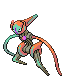 #386 Deoxys Velocidad sprite Esmeralda