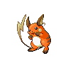 #026 Raichu sprite Esmeralda Shiny