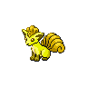 #037 Vulpix sprite Esmeralda Shiny