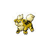 #058 Growlithe sprite Esmeralda Shiny