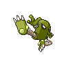 #106 Hitmonlee sprite Esmeralda Shiny