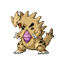 #248 Tyranitar sprite Esmeralda Shiny
