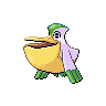 #279 Pelipper sprite Esmeralda Shiny