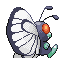 #012 Butterfree sprite Posterior