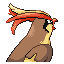 #018 Pidgeot sprite Posterior