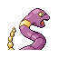 #023 Ekans sprite Posterior