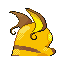 #026 Raichu sprite Posterior