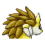 #028 Sandslash sprite Posterior
