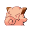 #035 Clefairy sprite Posterior