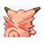 #036 Clefable sprite Posterior