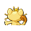 #052 Meowth sprite Posterior