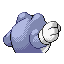 #062 Poliwrath sprite Posterior
