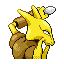 #065 Alakazam sprite Posterior