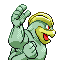 #068 Machamp sprite Posterior