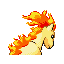 #077 Ponyta sprite Posterior