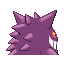 #094 Gengar sprite Posterior