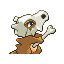 #104 Cubone sprite Posterior