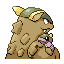 #115 Kangaskhan sprite Posterior