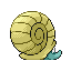 #138 Omanyte sprite Posterior