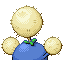 #189 Jumpluff sprite Posterior