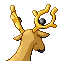 #234 Stantler sprite Posterior