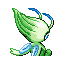 #251 Celebi sprite Posterior