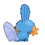 #258 Mudkip sprite Posterior